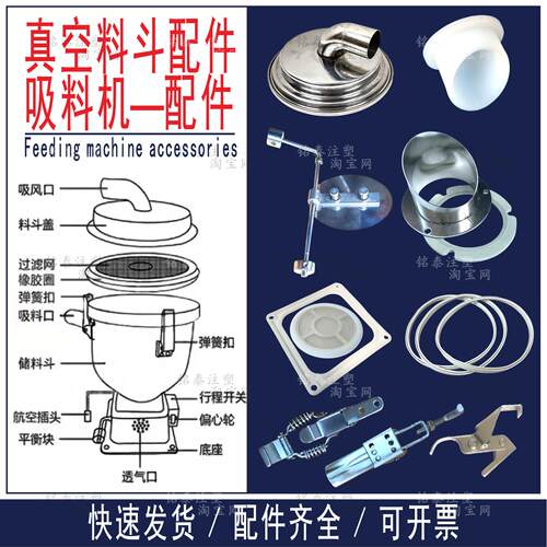 真空料斗滤网密封圈 配件弹簧扣斜口四方垫 除尘桶吸料机橡硅胶圈