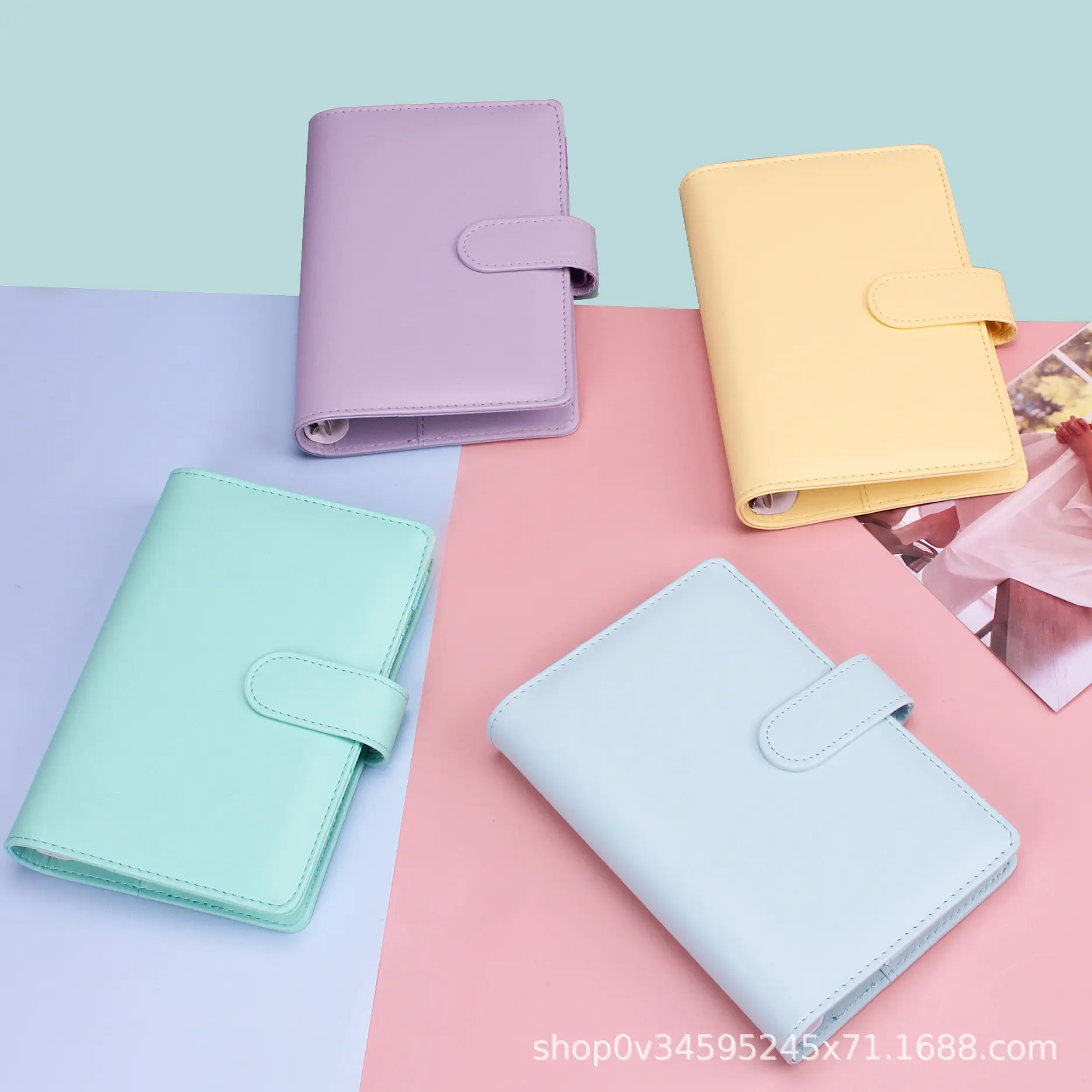 创意手账本a6龙记事本a5pu活页夹笔记本手帐本