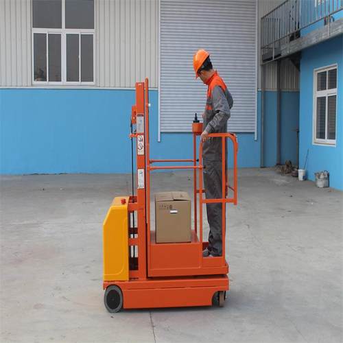 全电动取料机高空取货更方便作业高度2.74.5可选图书馆取货