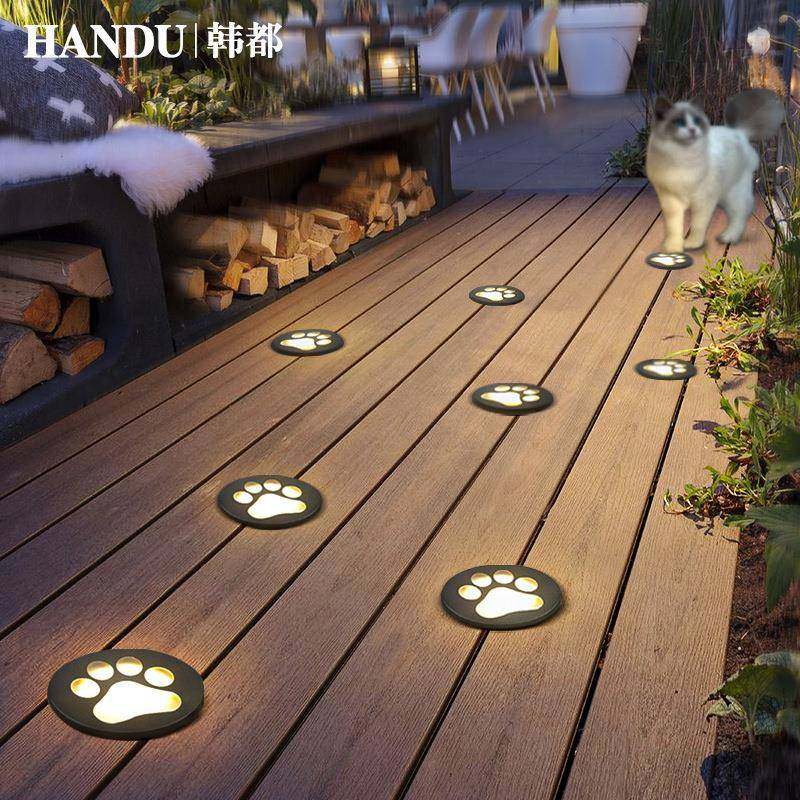 地埋灯嵌入式地灯草坪地埋灯防水户外地面装饰灯庭院楼梯猫爪地灯