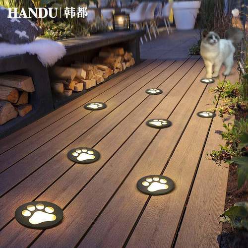 地埋灯嵌入式地灯草坪地埋灯防水户外地面装饰灯庭院楼梯猫爪地灯