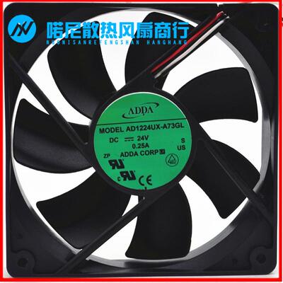议价AD1224UX-A73GL3线原装正品ADDA24V0.25A1202512CM变频器风扇