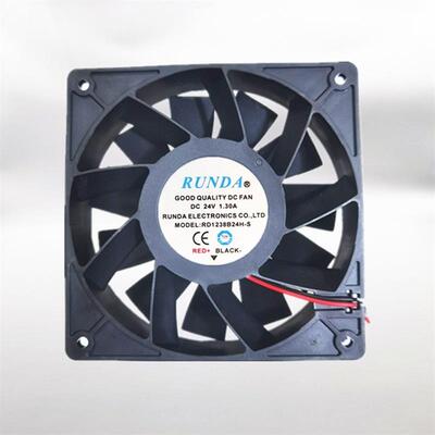 议价正品RUNDA润达RD1238B24H-S1203824V1.5A电焊机冷却双滚珠风