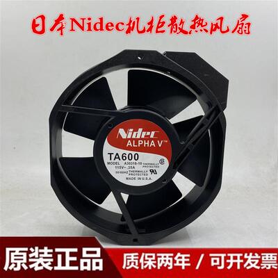 议价原装日本NidecTA600A30318-10AC115V0.35A机柜散热风扇17238