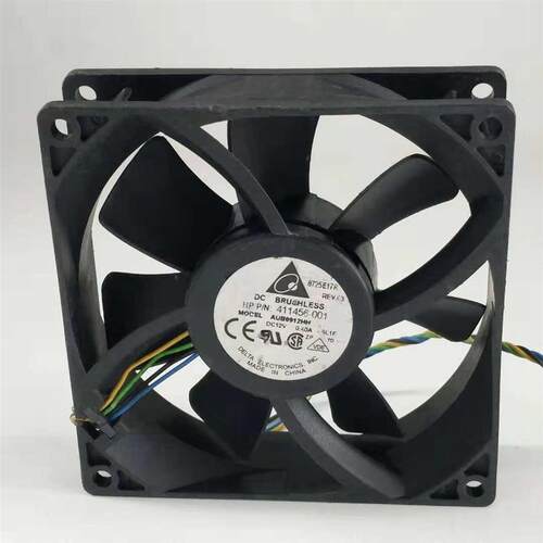 议价台达12V0.4A9025大风量AUB0912HH9CMPWM温控机箱散热风扇