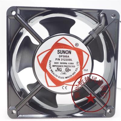 议价全新建准SUNONDP300AP/N3123XBLXSLHSLHBL12CM散热风扇380V