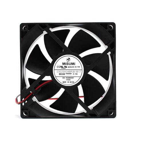 议价MISUMIC9225H24BPLB1-W-724V0.15A90259CM23线变频器风扇