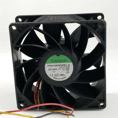 议价建准SUNONPMD4809PMB1-A48V11.5W9CM9038增压风扇92*92*38MM