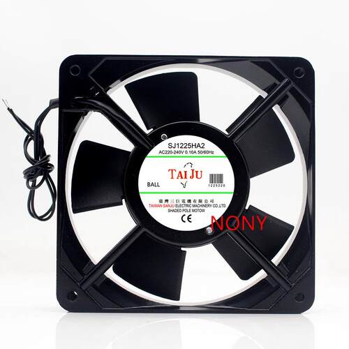 议价SJ1225HA2HA1台湾台巨AC220V12025滚珠超薄静音轴流散热风机