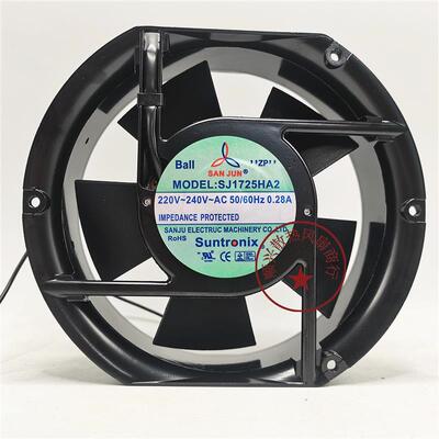 议价台湾三巨SJ1725HA1/2/3110V/220V/380V17CM耐高温散热风扇172