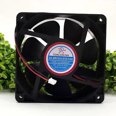 议价全新TX同鑫TDR12038BHLP24V0.32A12cm12038变频器散热风扇