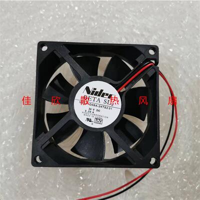 议价全新NIDECD08A-24TS20124V0.23A8CM8025厘米变频器散热风扇