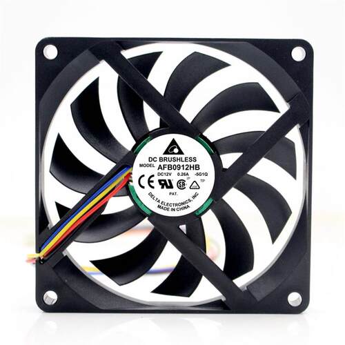 议价喏尼AFB0912HB9cm12v0.26A9015电脑主板调速水冷超薄风扇