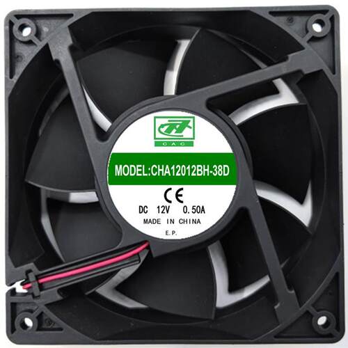 议价全新CACCHA12012BH-38DDC12V0.50A2线12CM大风量散热风扇