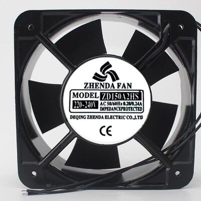 议价ZD150A2HSZD1550A2HS220V150FZY2-S150*150*50铝框设备风扇