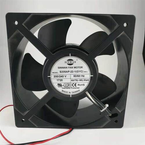 议价台湾信湾SINWANS205AP-22-1(GYC)220V轴承20572散热风扇20CM