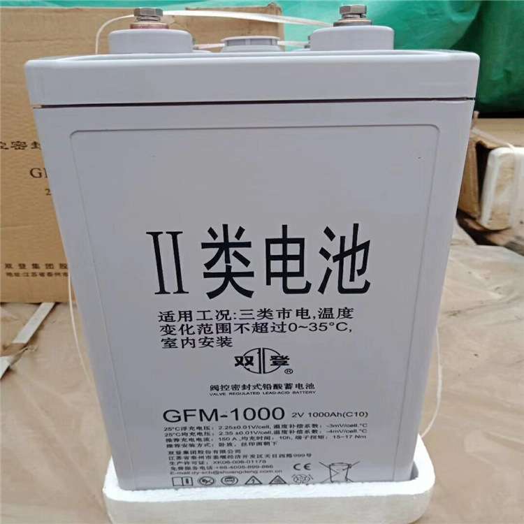 双登蓄电池2V1000Ah GFM-1000 电厂 船舶 电力 直流屏UPS备用电源