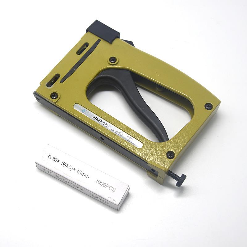 相框气钉枪格堡手动瓜子片钉枪画框背板气动工具打钉枪送1000片钉