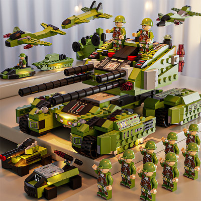 兼容乐高2025新款坦克积木6岁+