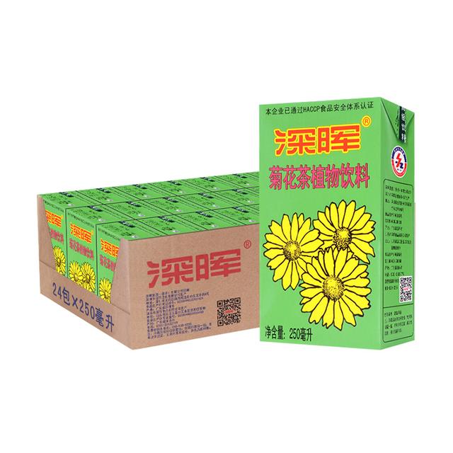 深晖 菊花茶夏季冷饮凉茶饮品菊花茶饮料夏天解渴饮品整箱植物饮