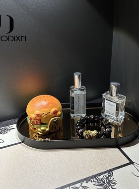 玄关钥匙收纳摆件轻奢进门钥匙收纳盒客厅桌面鞋柜家居创意装饰品