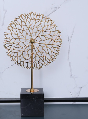 家居饰品抽象艺术玄关轻奢摆件 客厅美式样板间创意陈列软装摆设