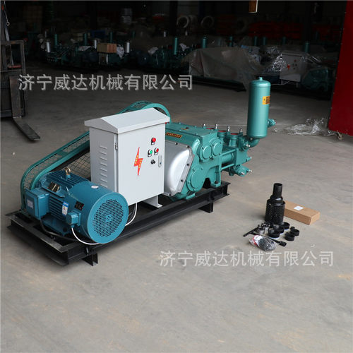 定制BW250注浆机隧道加固砂浆灌浆机柱塞式灌浆泵三缸变频注浆泵