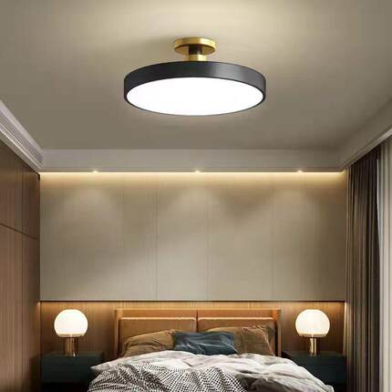 北欧led吸顶灯丹麦设计过道创意个性房间卧室书房次卧时尚无频闪