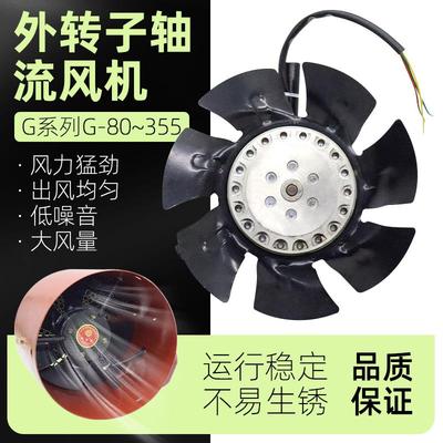 变频调速电机通风机散热风扇YVF2三相异步电动机轴流风机冷却风叶