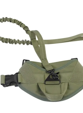 战术狗衣 尼龙1oood防泼水 户外运 背心宠物用品 狗狗背心 牵引绳