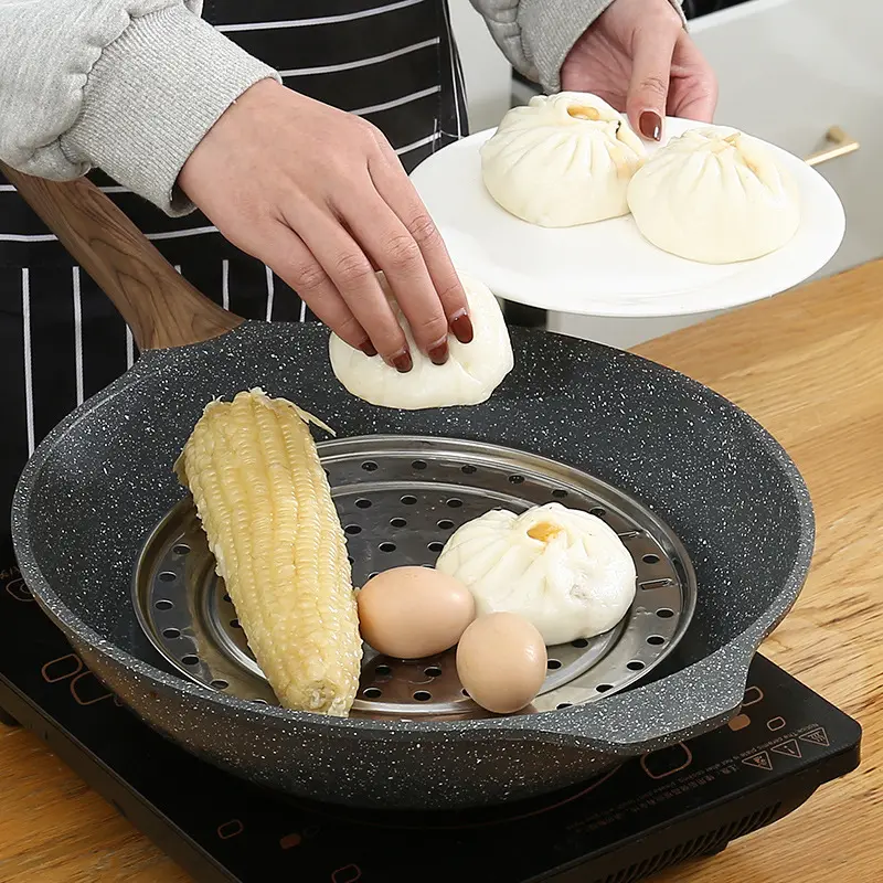 不锈钢蒸盘蒸屉隔水蒸架蒸笼片蒸片宿舍锅隔层蒸格炒锅蒸篦家用