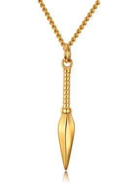 促销头暗器利复古吊坠项链饰品几何简约个性几何配饰