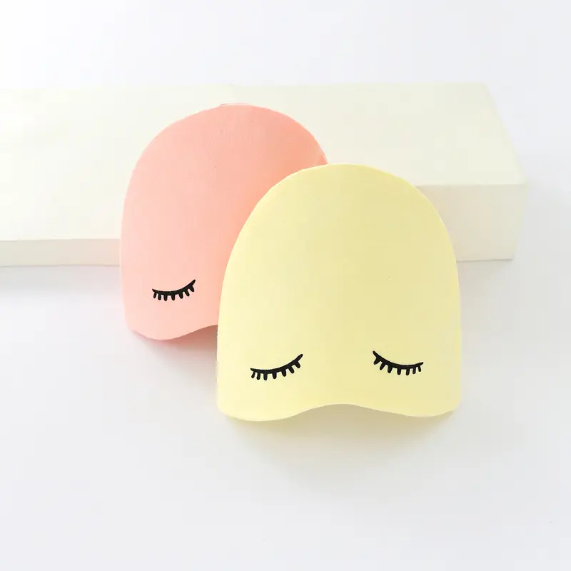 欧美双层爱心笑眯眯猫咪印花婴儿帽新生儿胎帽宝宝睡眠帽子