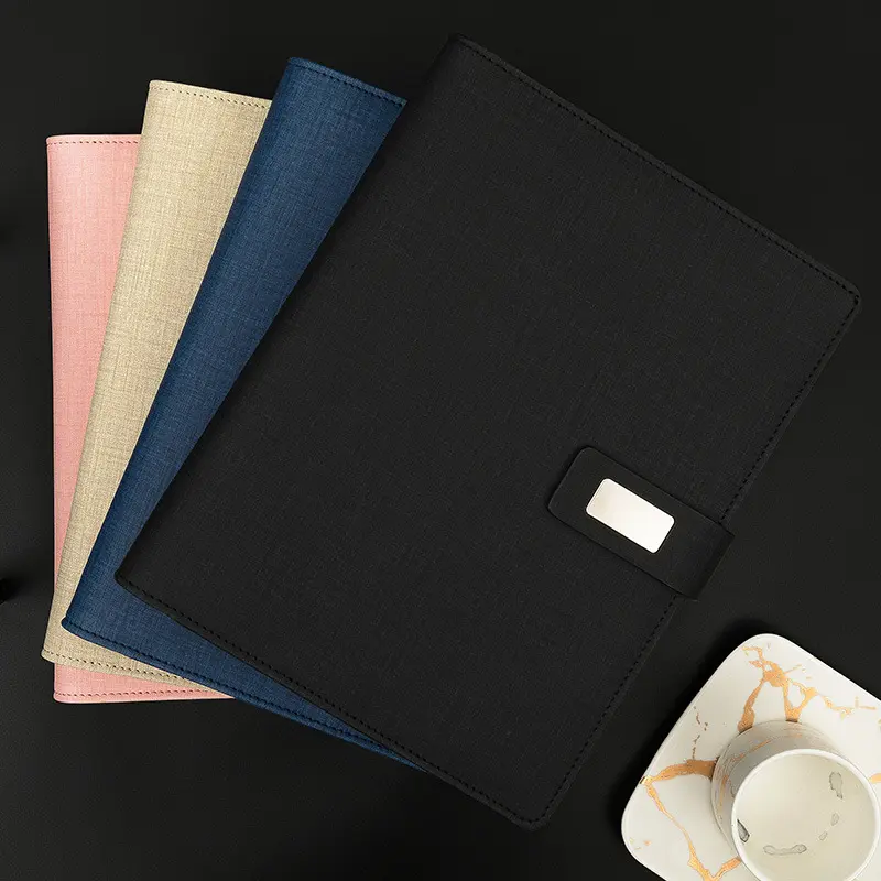 a5商务搭扣活页笔记本会议记事本 pu皮工作记事本学生笔记本定制