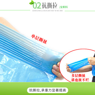 多规格家用环保可降解一次性垃圾袋 分类垃圾袋加厚平口式