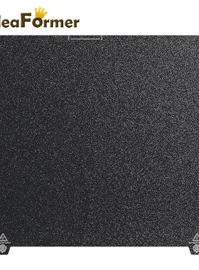 IdeaFormer 3D打印机配件 370*370适用于创想三维K2 PLUS PEI 双面打印平台热床钢板