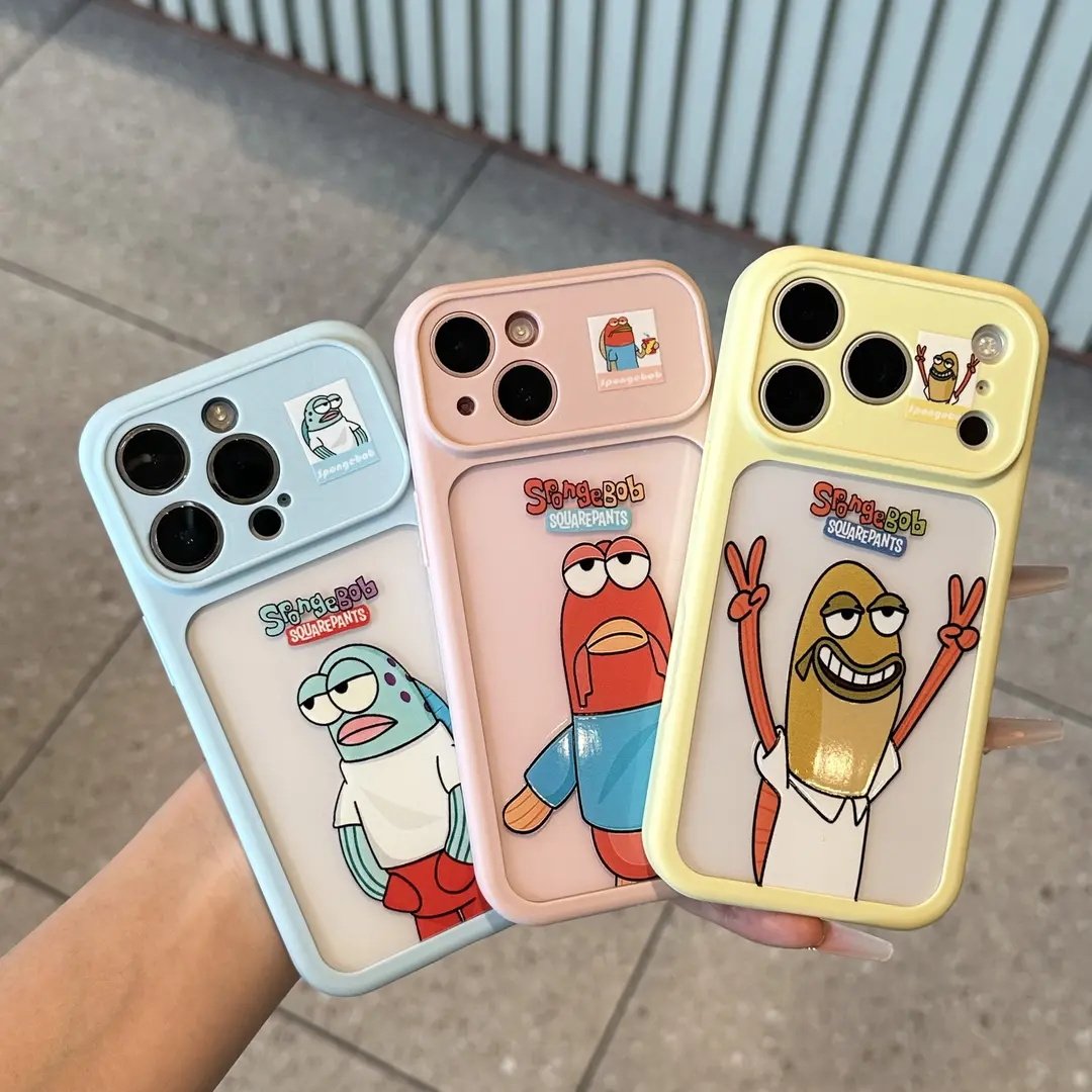 搞怪路人鱼适用苹果17PROMAX手机壳iPhone16PLUS新款15/14/13可爱12/11PROMAX趣味秒变17大视窗16/15PRO个性