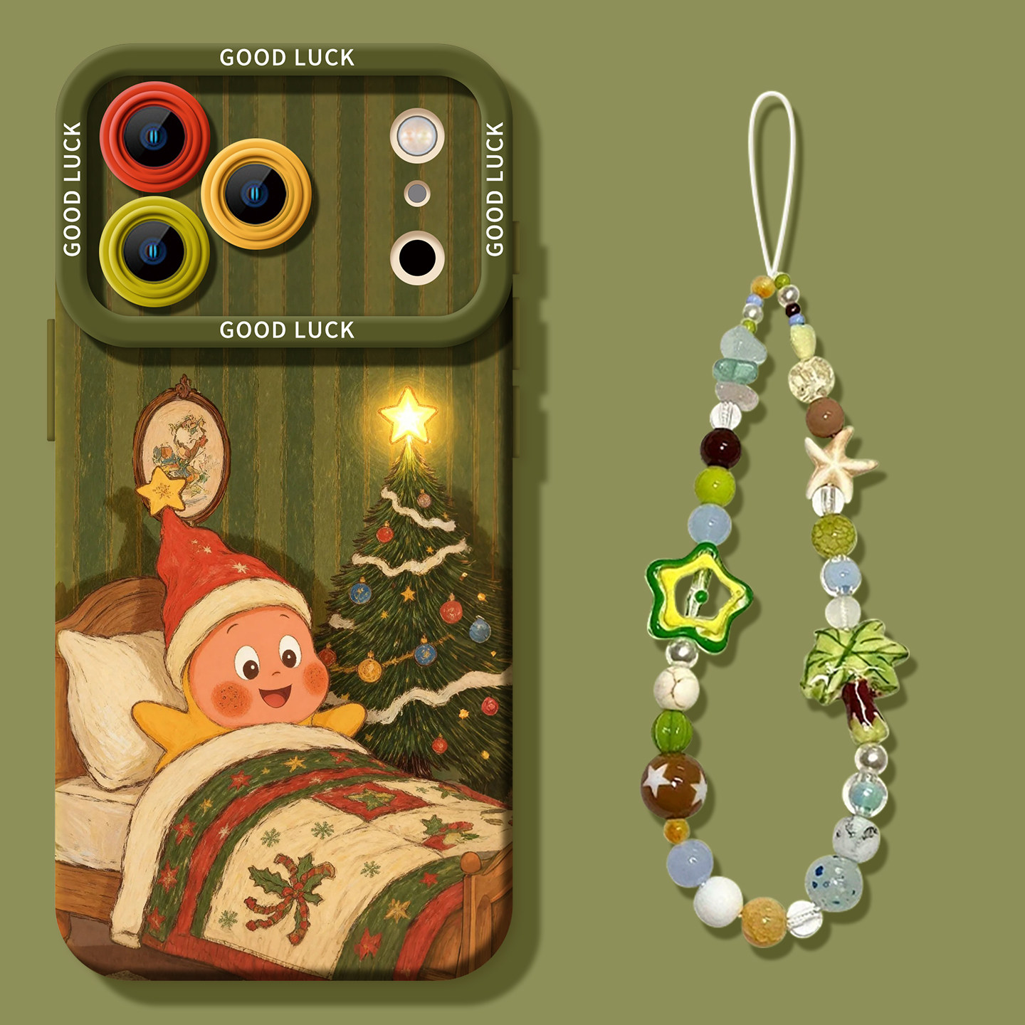 新款iphone17星星人手机壳