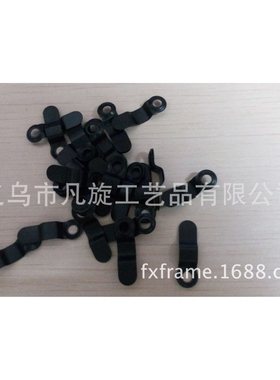 小相框背板压片 拨片黑色弓形要6*23mm 5000个