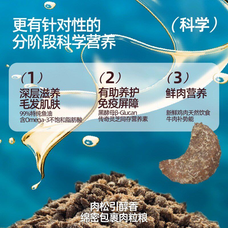 毛星球F3猫粮鸡肉配方鲜肉全阶段成猫幼猫咪专用营养增肥发腮美毛