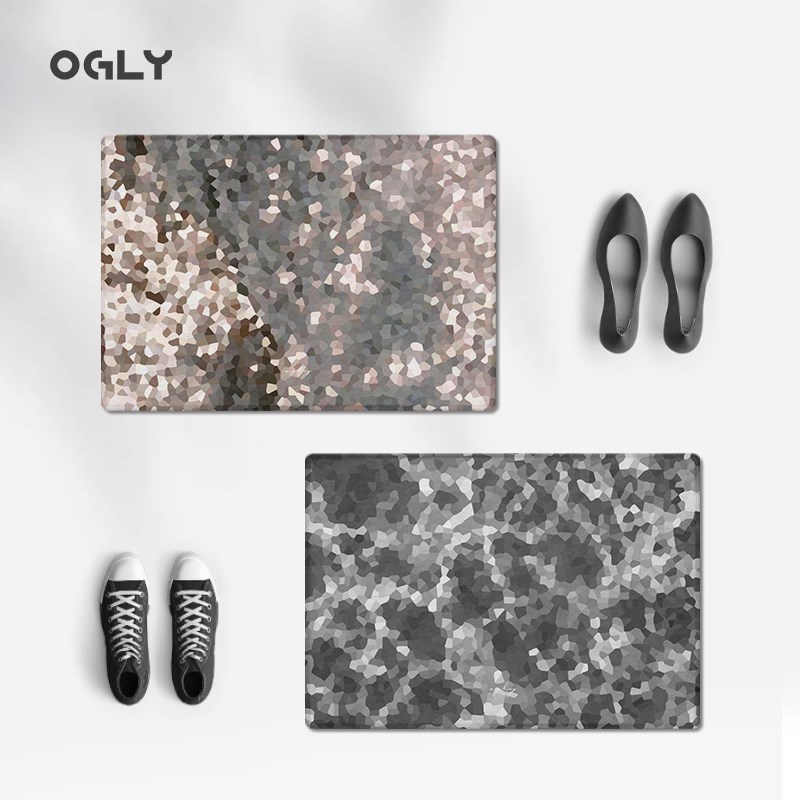 OGLY物几里入户门地垫耐脏防滑家用垫高端轻奢玄关地毯门口脚垫子