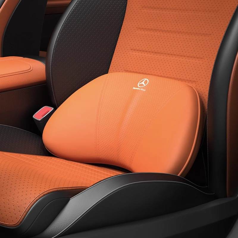 适用奔驰GLC260LC级C200LE300S级腰靠垫托记忆棉汽车内改装饰用品