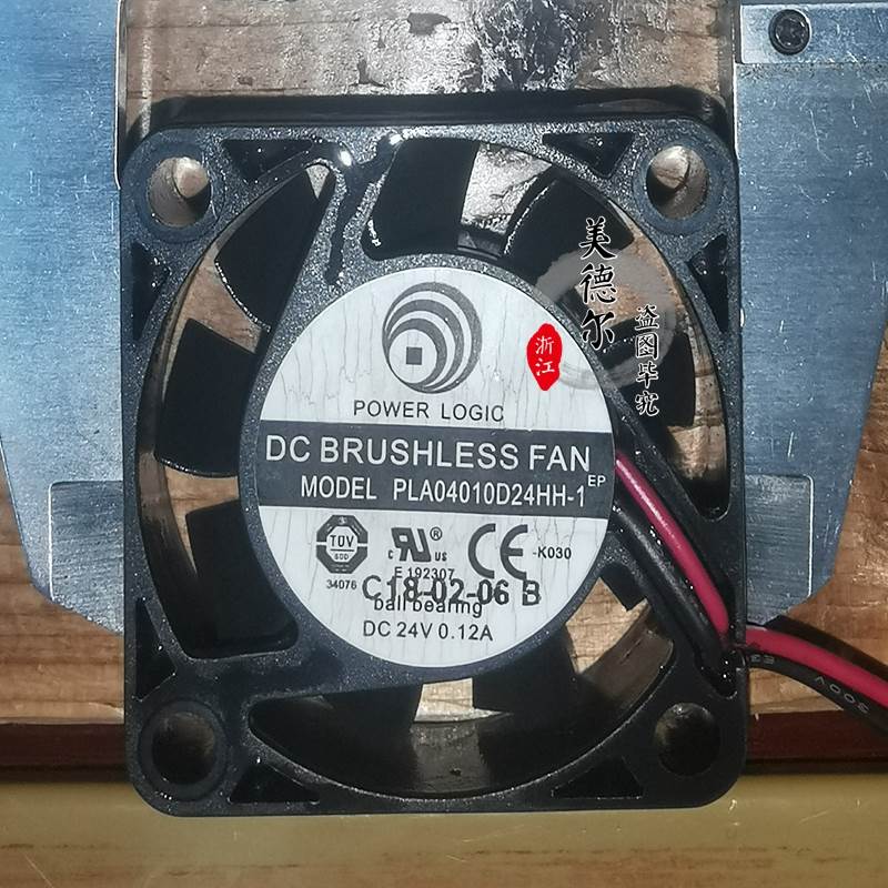 POWER LOGIC PLA04010D24HH-1 24V PLA06010D24H PLA08038B24风扇
