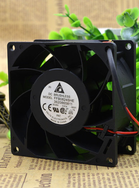 电梯配件 8CM变频器风扇 CV330A变频器风扇 FFB0824SHE DC24V