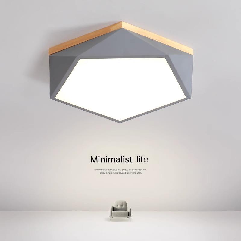 简约现代客厅灯卧室灯温馨北欧实木书房灯餐厅灯日式榻榻米灯具