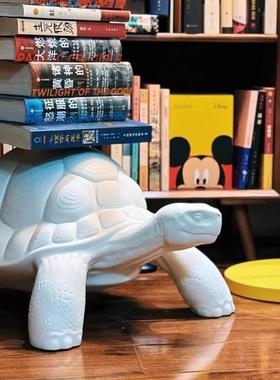 中古乌龟创意书架/现代时尚客厅设计师艺术感杂志架 儿童小书柜