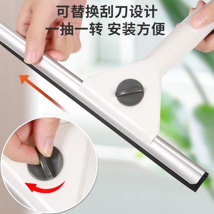 伸缩杆擦玻璃神器刮刮子家用窗户洗玻璃刮刀器工具刮水器保洁专用