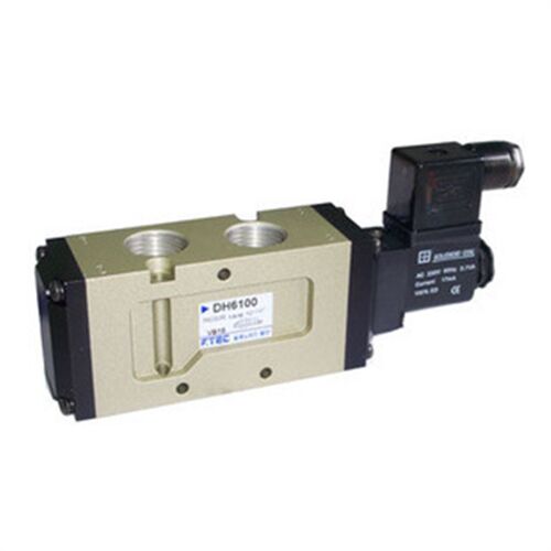 电磁阀 DH6000 韩国F.TEC 二位五通先导型 DC24V AC220V 正品保质