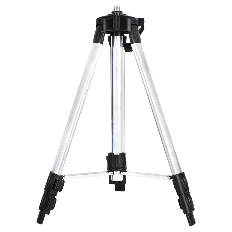 铝合金水平仪三脚架支架打线器水准仪架子配件伸缩1.2米
