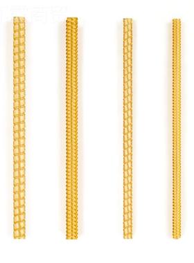 落黄色HIA戒指缠线指戒大小调节戒寸指防脱松紧缠绕线用于戒指尺